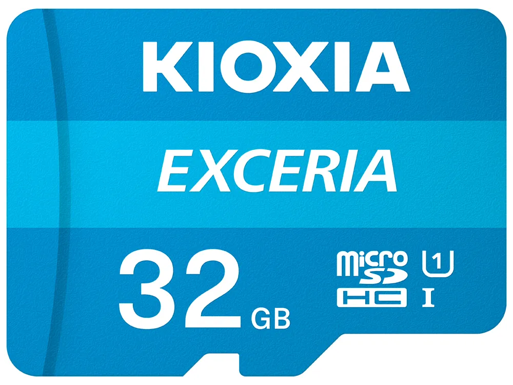 Kioxia Exceria 32GB MicroSDHC - memory card + SD adapter