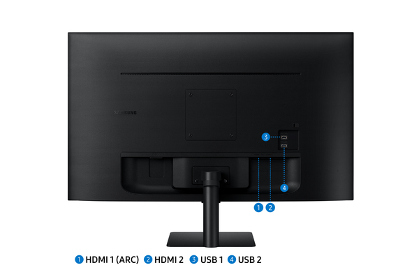Samsung 27&quot; Smart Monitor M50A, Full HD, VA - monitor, Black