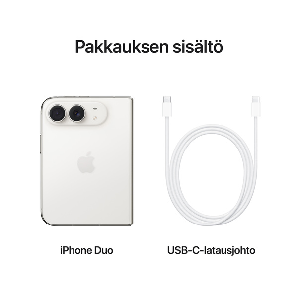 Apple iPhone Duo 1 Tt -puhelin, T&auml;hdenkajo