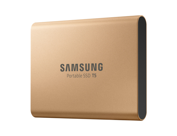 Samsung T5 500GB - External SSD, Gold