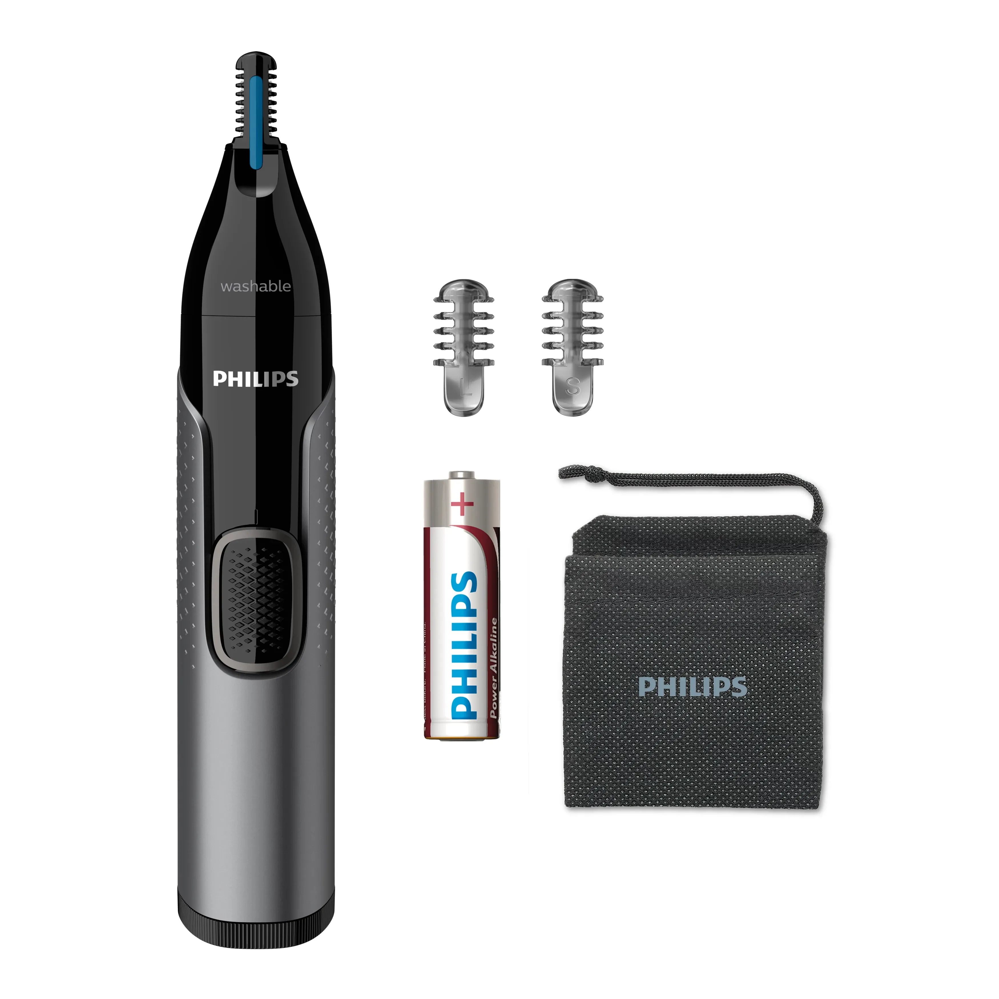 Philips NT3650/16 Series 3000 -nen&auml;-, korva- ja kulmakarvatrimmeri, harmaa