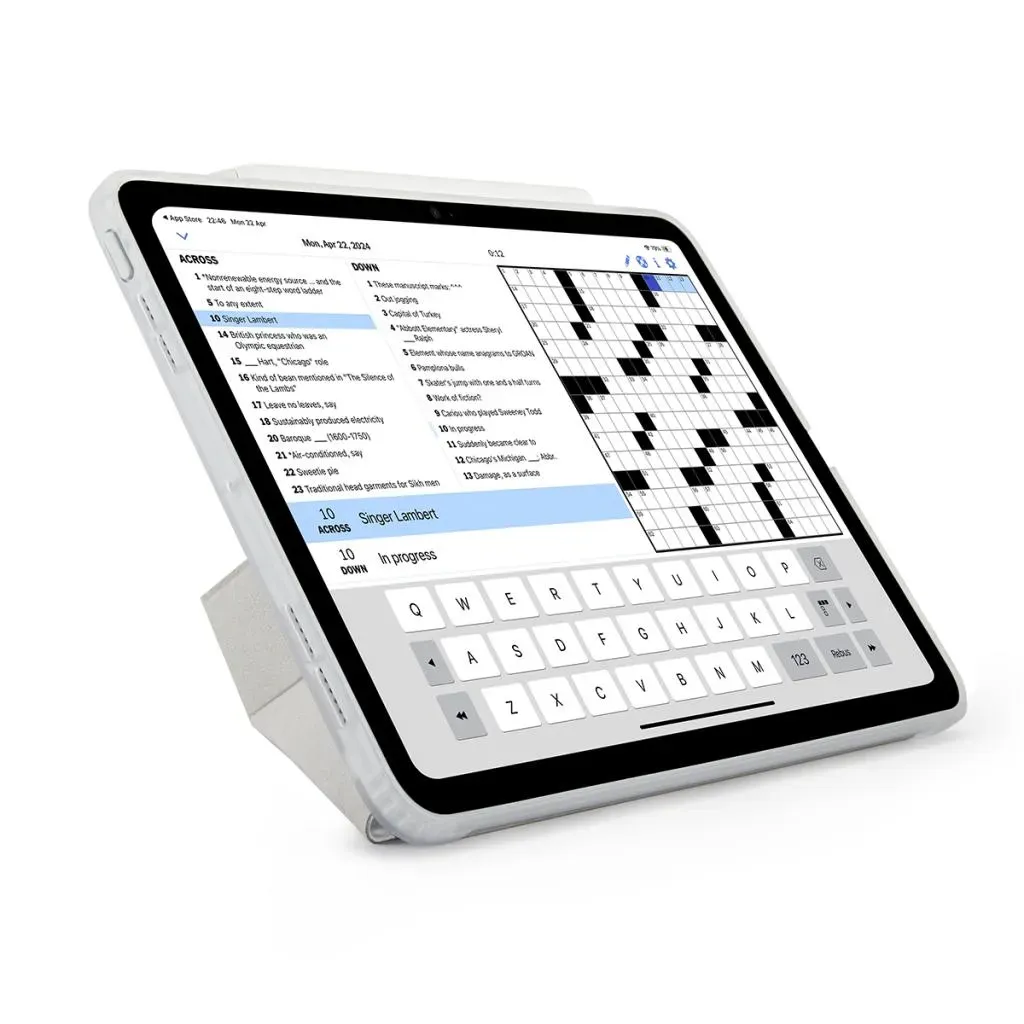 Pipetto iPad Pro 11 (2024) Origami No1 Original - fodral, vit