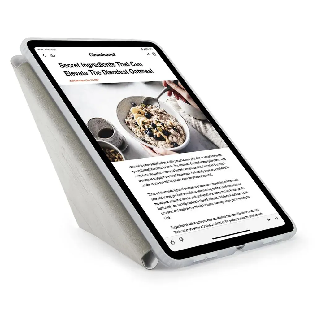 Pipetto iPad Pro 11 (2024) Origami No1 Original - fodral, vit