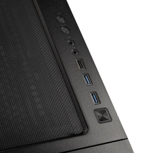 Kolink Stronghold Prime - Mid Tower case, window, Black