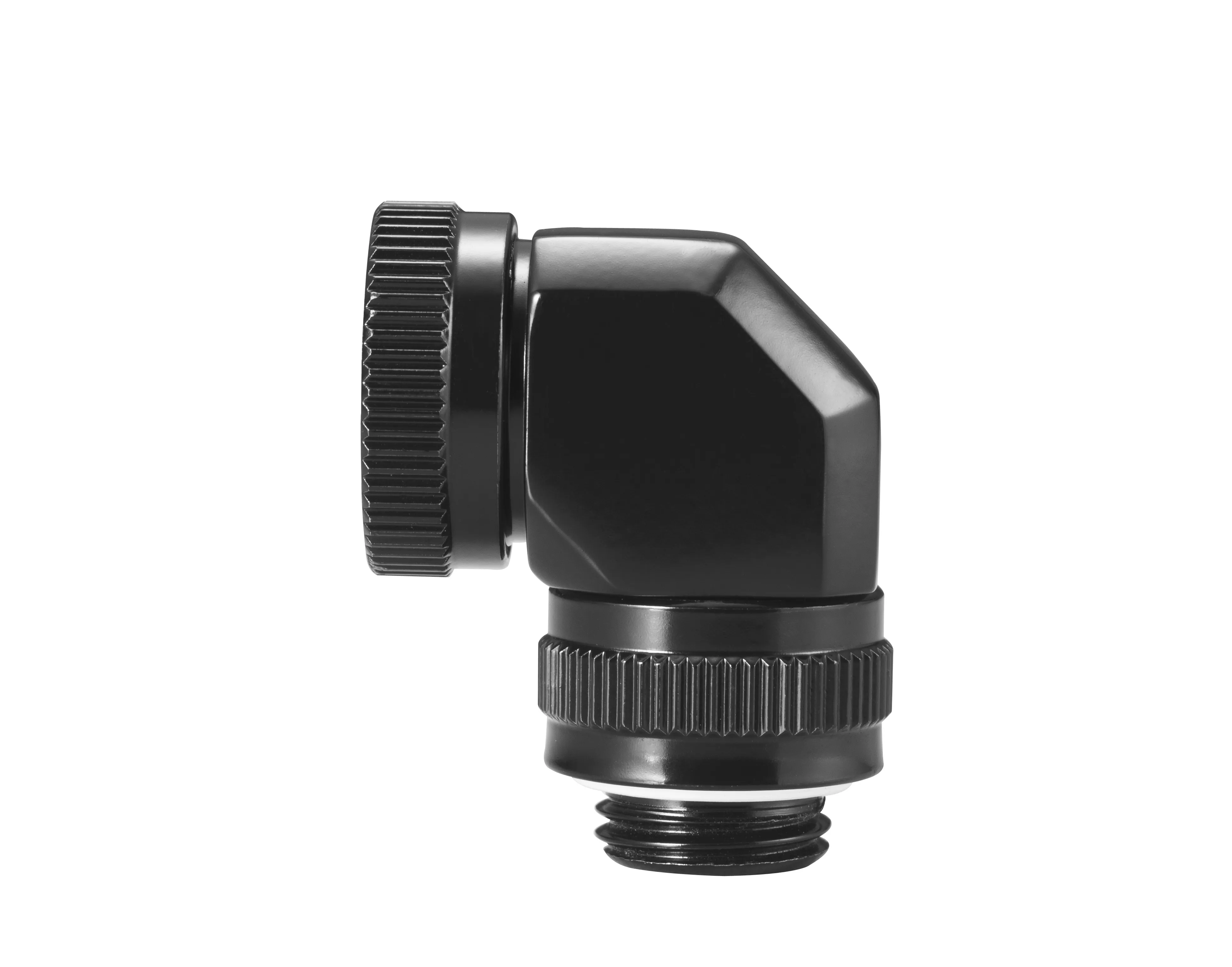 Phanteks 12mm Hard Tube Rotary Fitting 90° G1/4 - Black