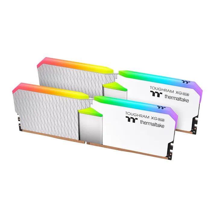Thermaltake DDR4 64 GB 4000 - CL - 19 - Dual-Kit, RG06R432GX2-4000C19B, Toughram XG RGB, white