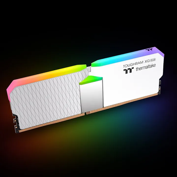 Thermaltake DDR4 64 GB 4000 - CL - 19 - Dual-Kit, RG06R432GX2-4000C19B, Toughram XG RGB, white