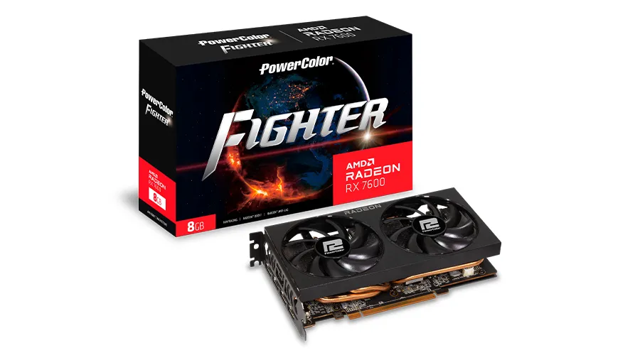 Powercolor Radeon RX 7600 Fighter 8 GB - Grafikkort