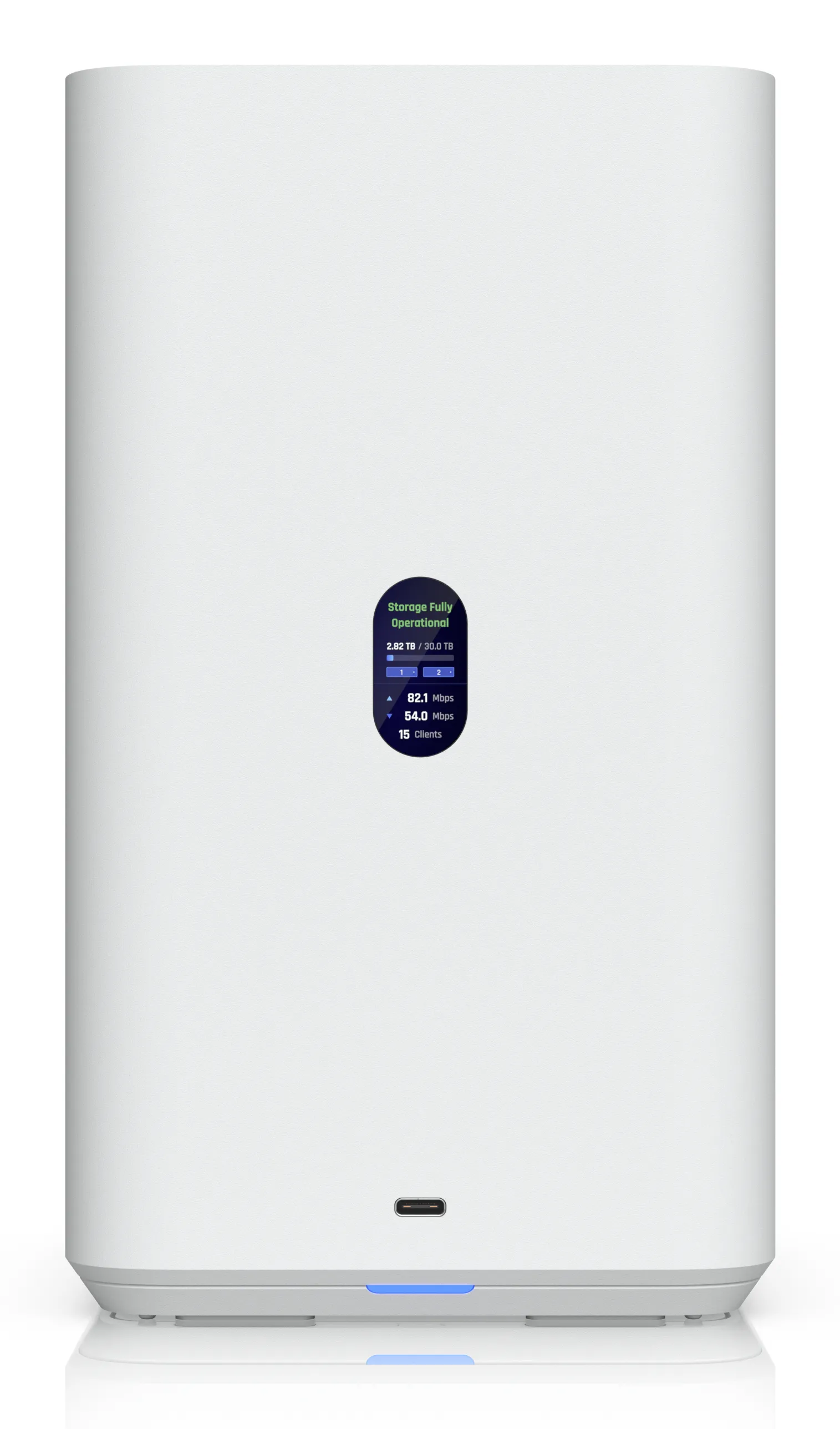 Ubiquiti UniFi UNAS 2 - N&auml;tverkslagring, vit