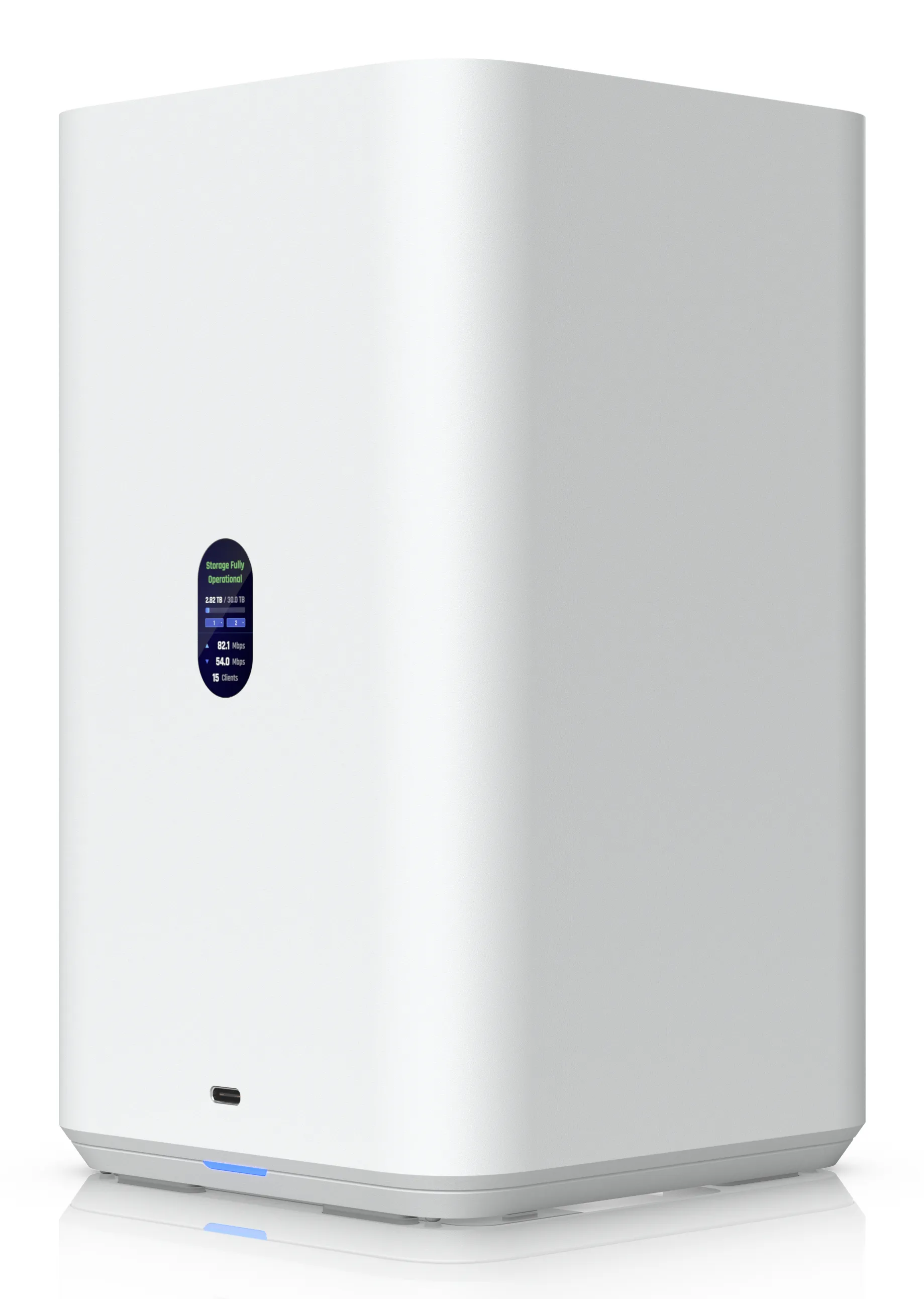 Ubiquiti UniFi UNAS 2 - N&auml;tverkslagring, vit
