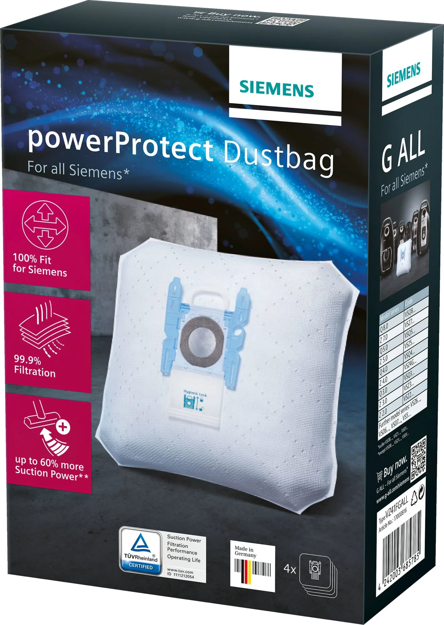 Siemens PowerProtect tilbeh&oslash;rss&aelig;t