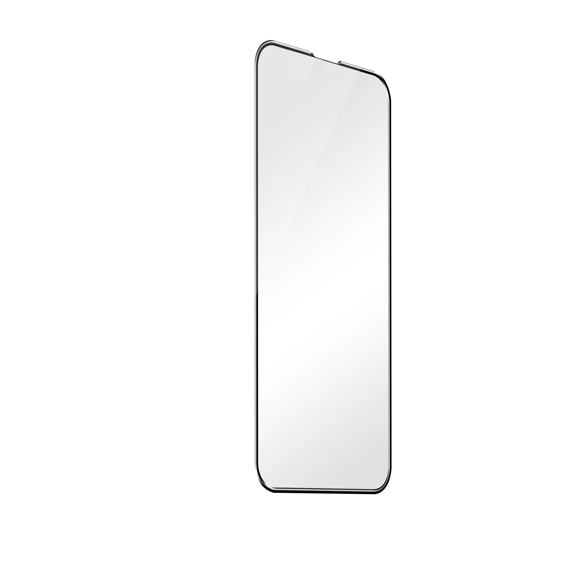 Wave Full Cover, Xiaomi Redmi 9C - skärmskydd, Transparent/Svart