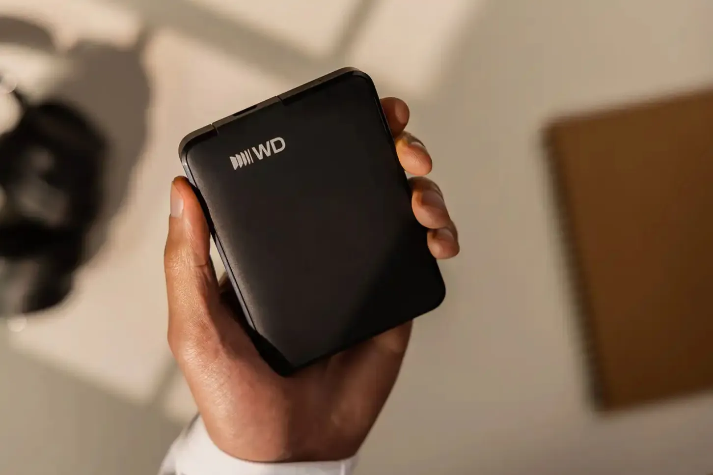 Western Digital WD Elements USB-C 4 TB - extern HDD, grafitsvart