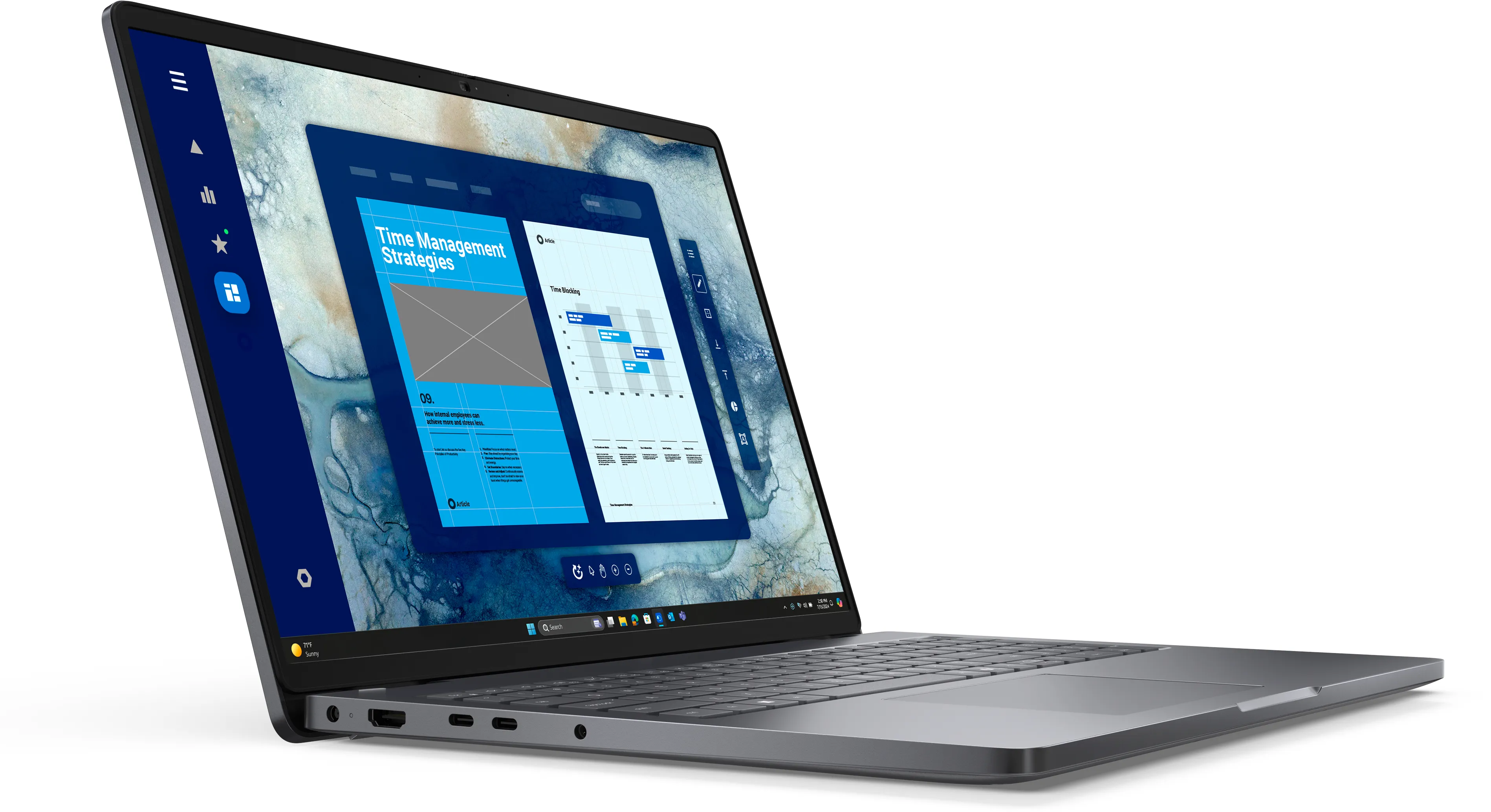 Dell 16&quot; Pro 16. FHD+, Intel Core 15-120U, 16GB RAM, 512GB SSD, Windows 11 Pro - notebook