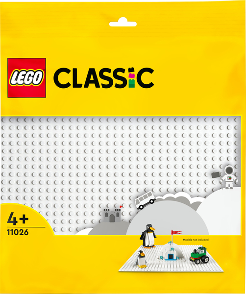 Lego Classic -Valkoinen rakennuslevy 11026