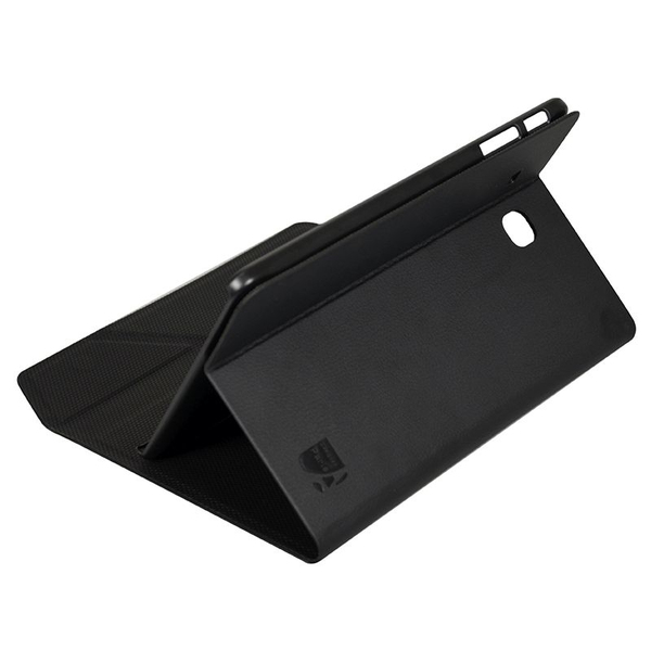 PORT MUSKOKA - L&auml;pp&auml;kansi tabletille - synteettinen nahka - musta malleihin Samsung Galaxy Tab E (9.6 tuuma)
