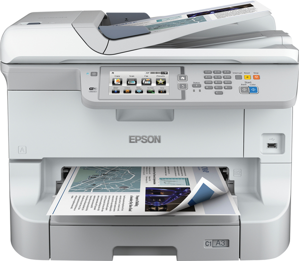 Epson WorkForce Pro WF-8590DWF Duplex, LAN/Wi-Fi, A4 -v&auml;rimustesuihkutulostin