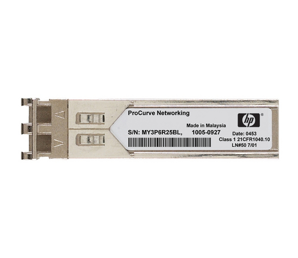 HPE X120 - SFP (mini-GBIC) l&auml;hetin-vastaanotin-moduuli - GigE - 1000Base-BX10-D - LC malleihin HP 3100, HPE 10512, 12504, 1910, 3100, 3600, 5500, 7506, FlexFabr