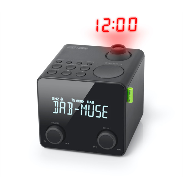 Muse M-189CDB - clock radio with projection
