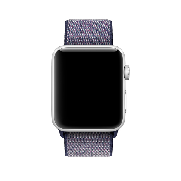 Apple Watch 42 mm y&ouml;nsininen Sport Loop ‑ranneke