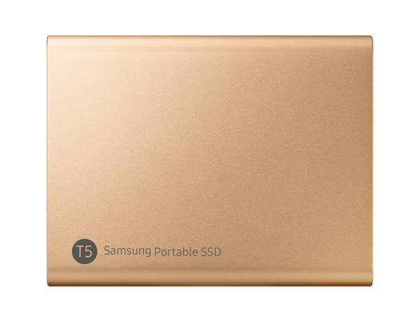 Samsung T5 500GB - External SSD, Gold