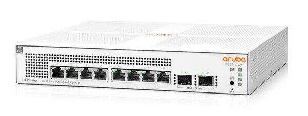 HPE Aruba Instant On 1940 - 8-portars Power over Ethernet Smart-managed Layer 2+ switch