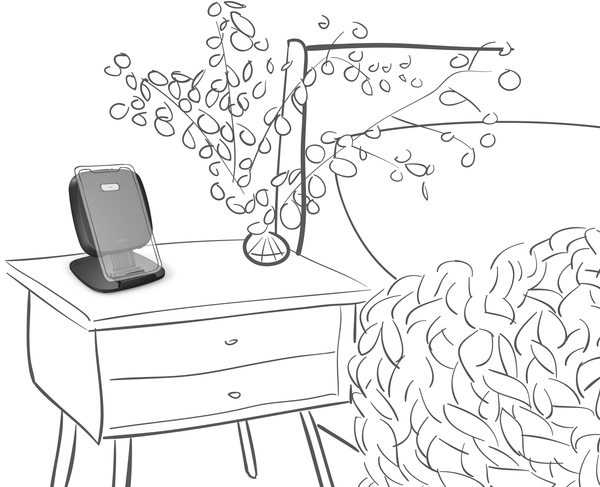 ZENS Laturi ja teline QI Langaton 220V-sladd 15W Musta (Apple QC 7,5W &amp; Samsung QC 9W)