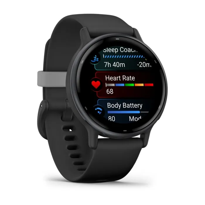 Garmin vivoactive 5 -GPS-&auml;lykello, musta
