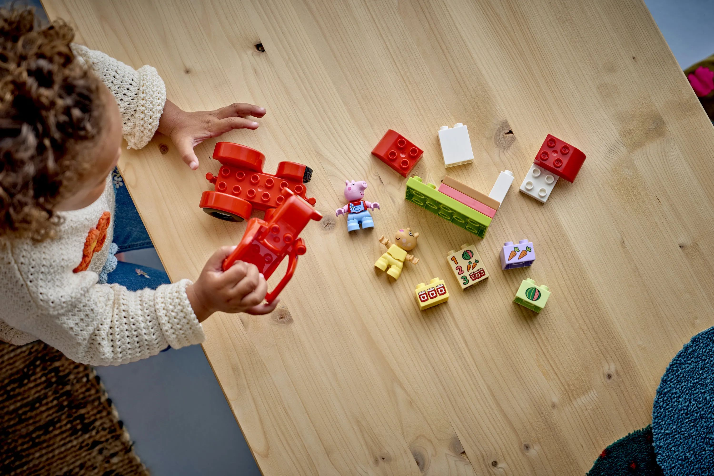 LEGO DUPLO Peppa Pig Tractor and Market Stall 10468