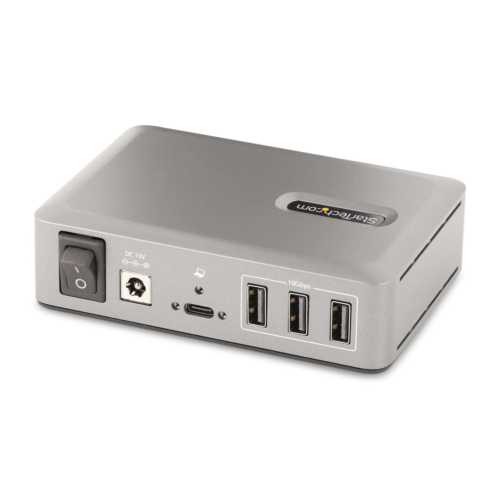 STARTECH.COM 10-Port USB-C Hub 8x USB-A + 2x USB-C Self-Powered w/ 65W Power Supply USB 3.1 10Gbps Desktop/Laptop USB Hub