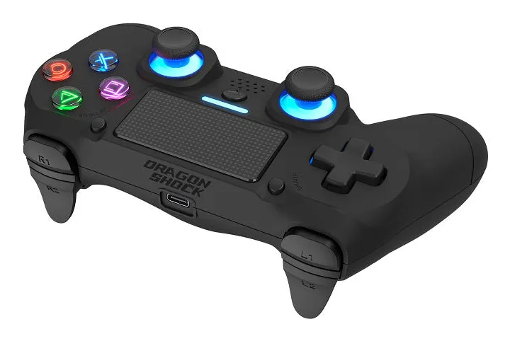 DRAGONSHOCK Handkontroll Mizar+ - PS4/PC/Mobil Svart