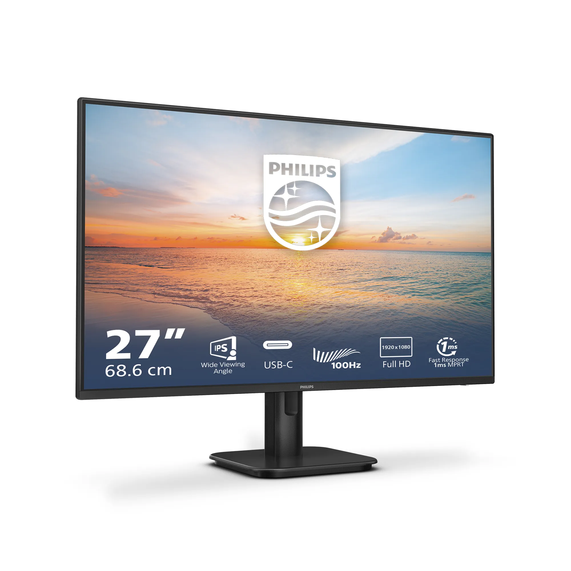 Philips 27E1N1300A/00 27" Full HD, IPS Monitor with USB-C hub