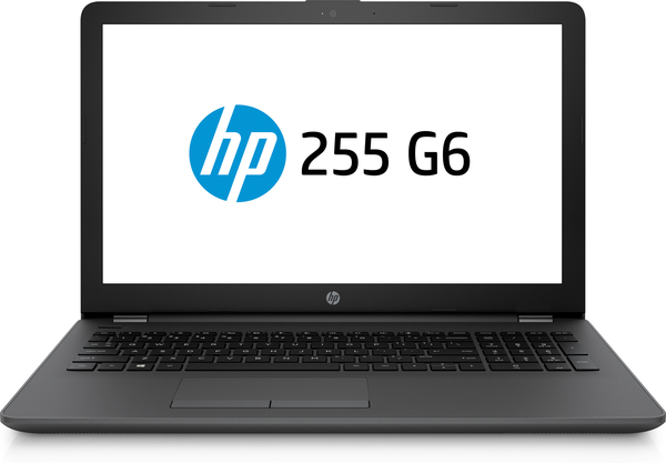 HP 15.6" 255 G6 128 Gt SSD Win 10 - kannettava, musta