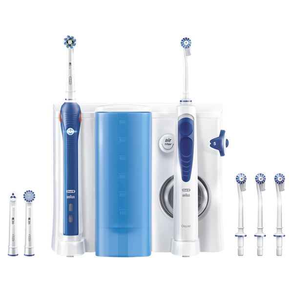 Braun Oral-B Center OxyJet + Pro 2 white / blue oral irrigator