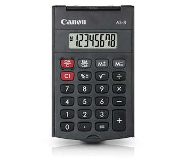 Canon AS-8 pocket calculator