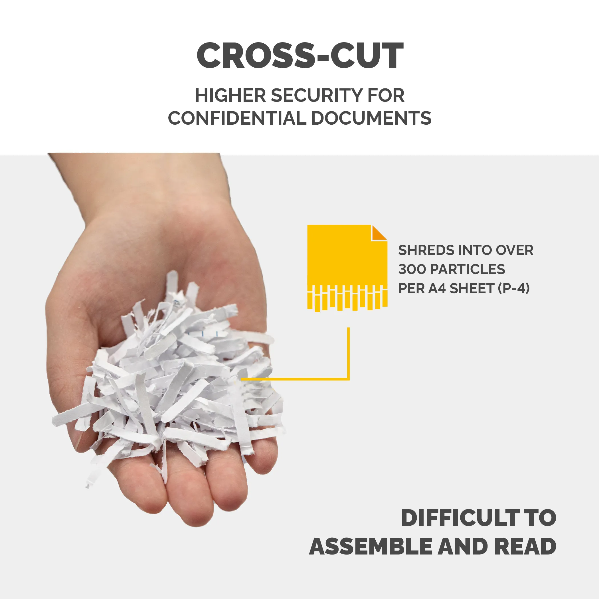 FELLOWES 325CI CROSS CUT SHREDDER 230V - EU