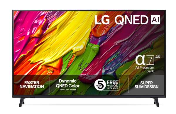 LG QNED70B3C 65" 4K Mini LED webOS TV, 60 Hz, HDR10, HLG