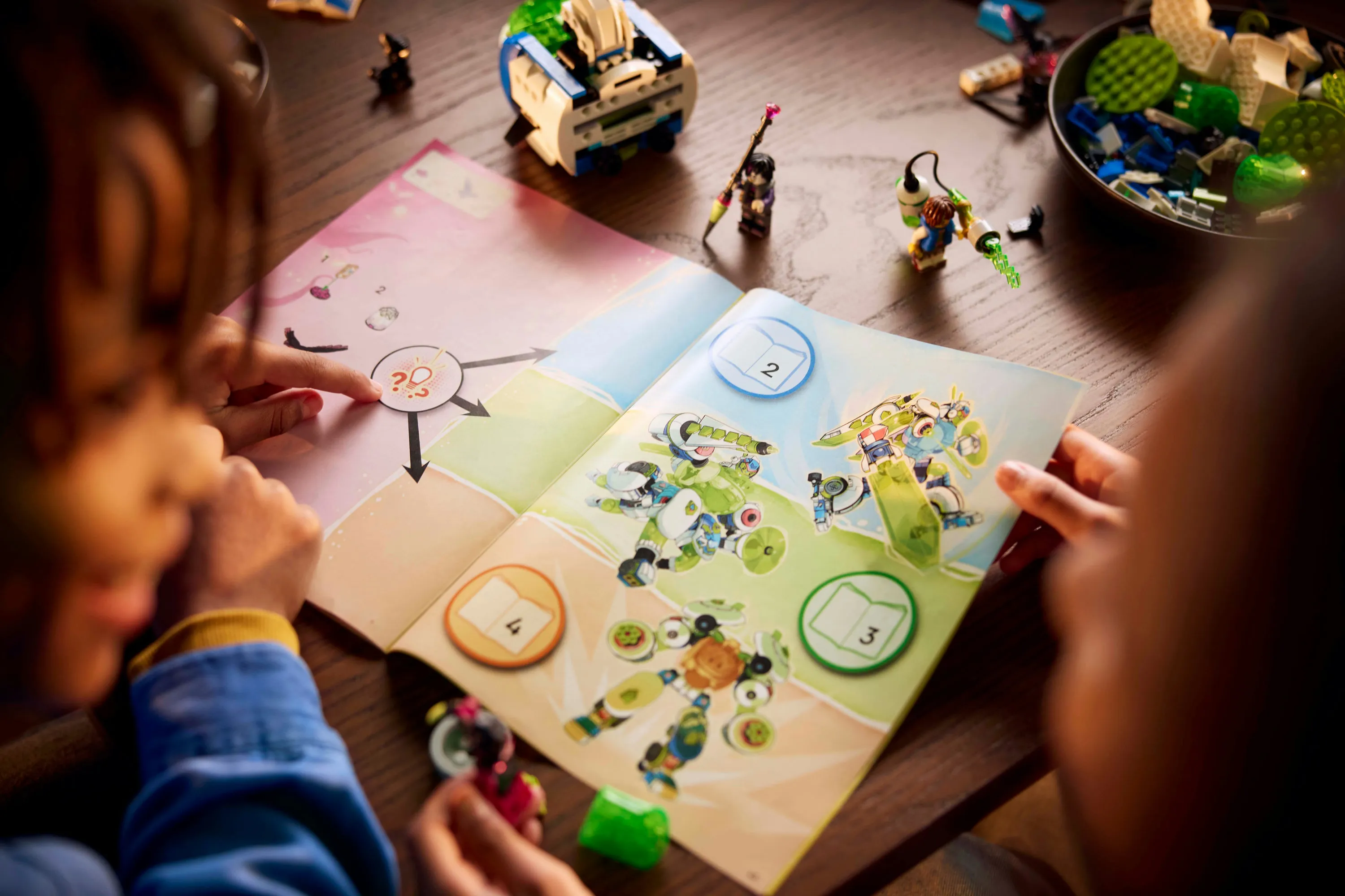 LEGO DREAMZzz Mateon and Z-Blob Knight Battle Robot 71485