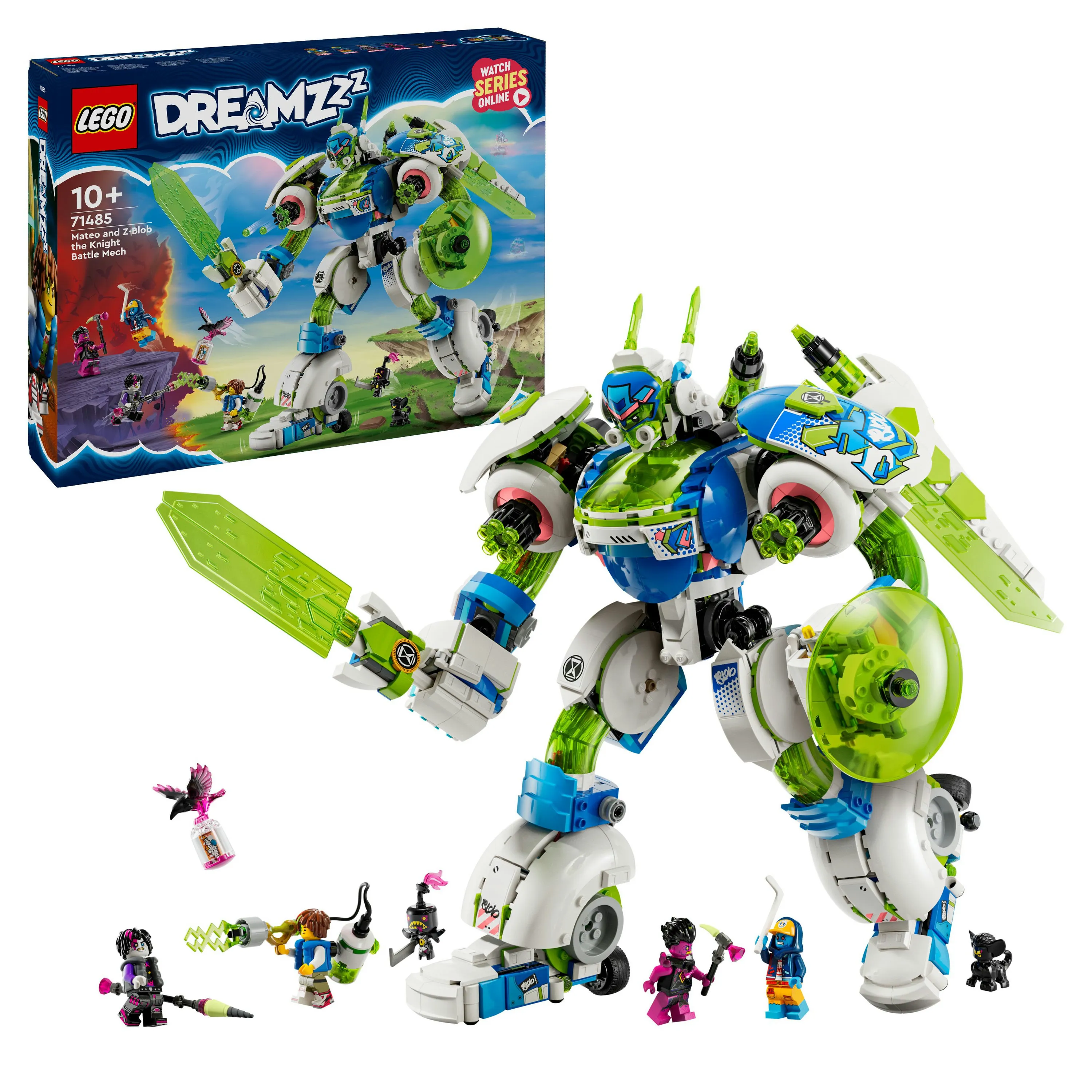 LEGO DREAMZzz Mateon and Z-Blob Knight Battle Robot 71485
