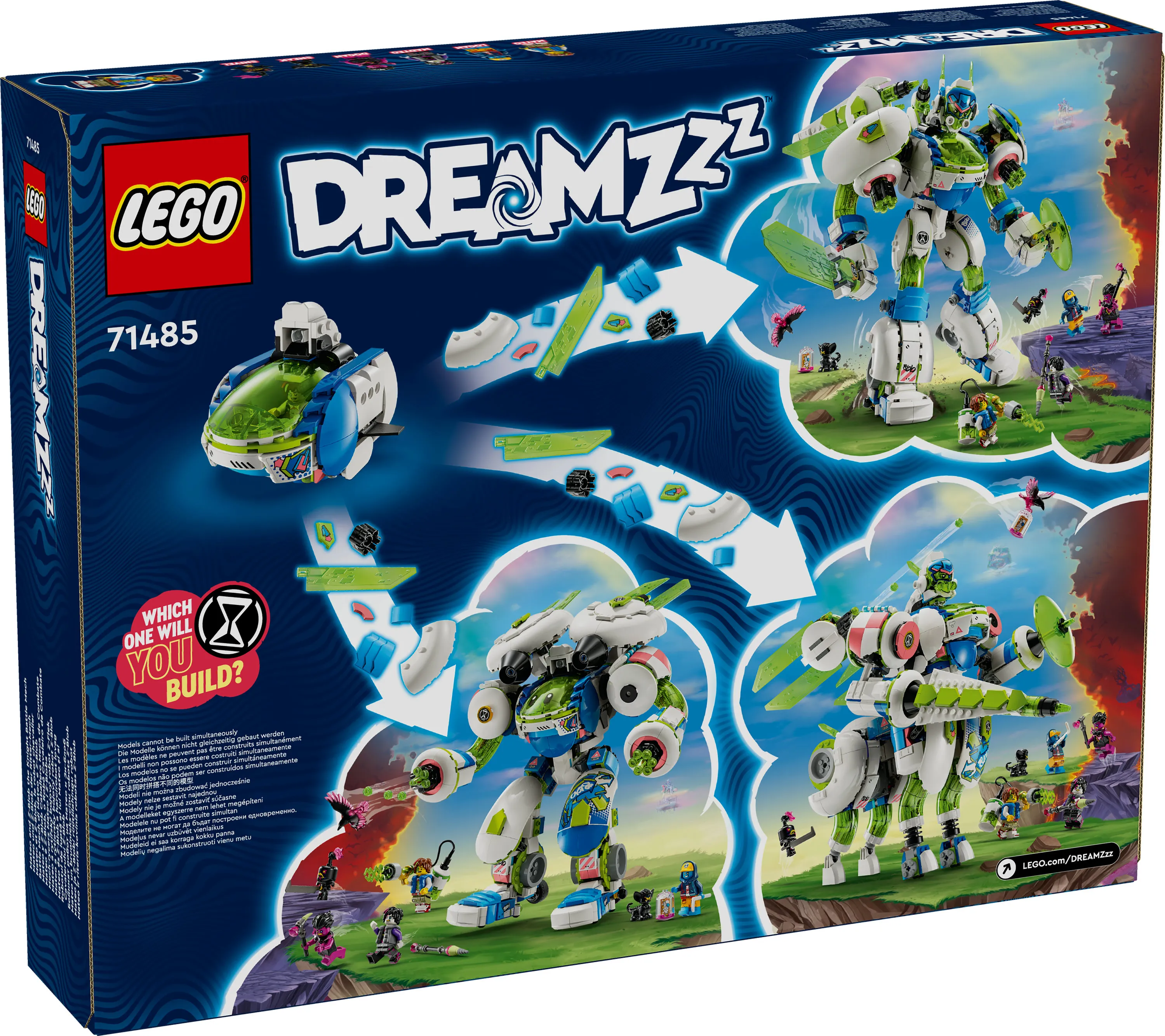 LEGO DREAMZzz Mateon and Z-Blob Knight Battle Robot 71485