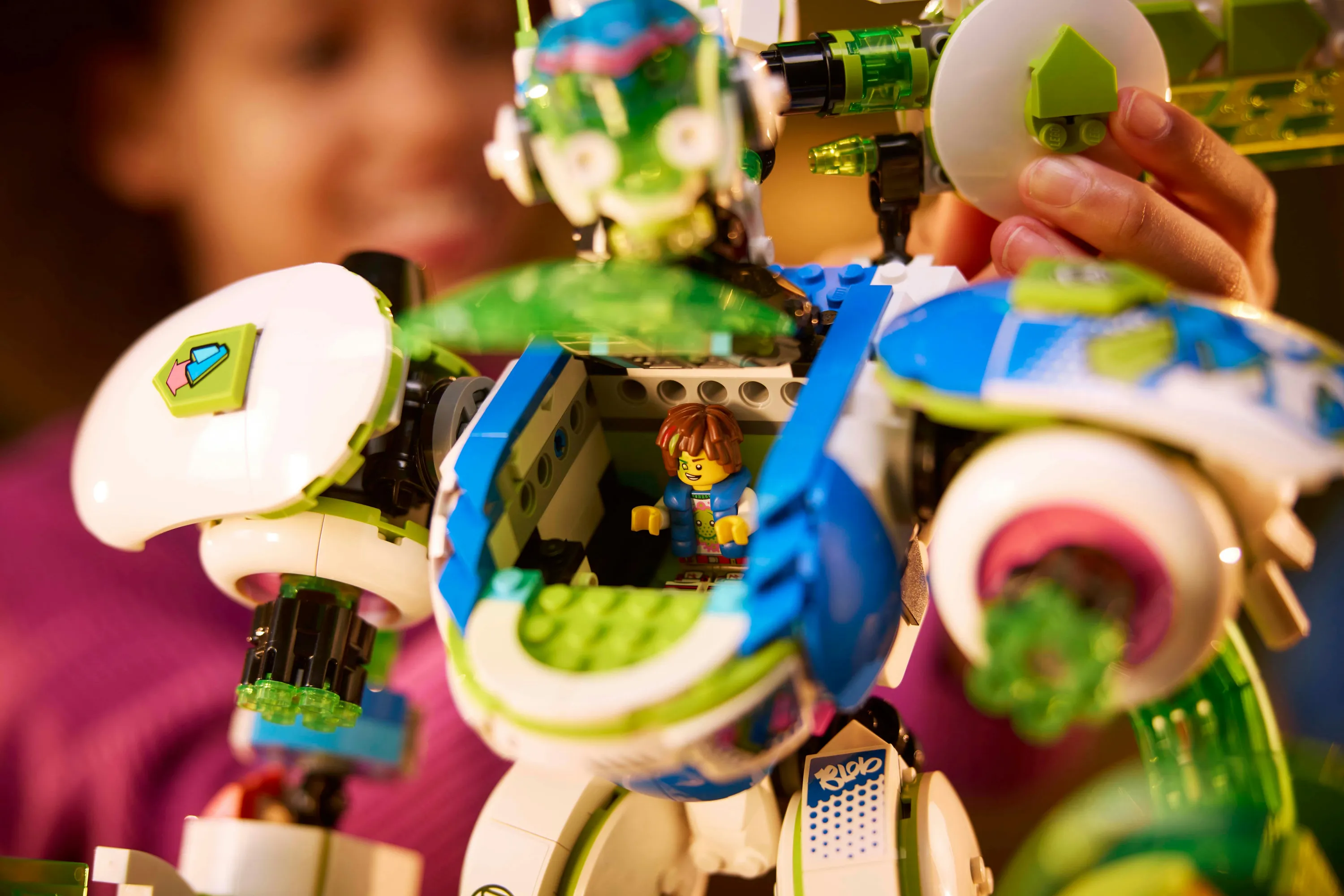 LEGO DREAMZzz Mateon and Z-Blob Knight Battle Robot 71485