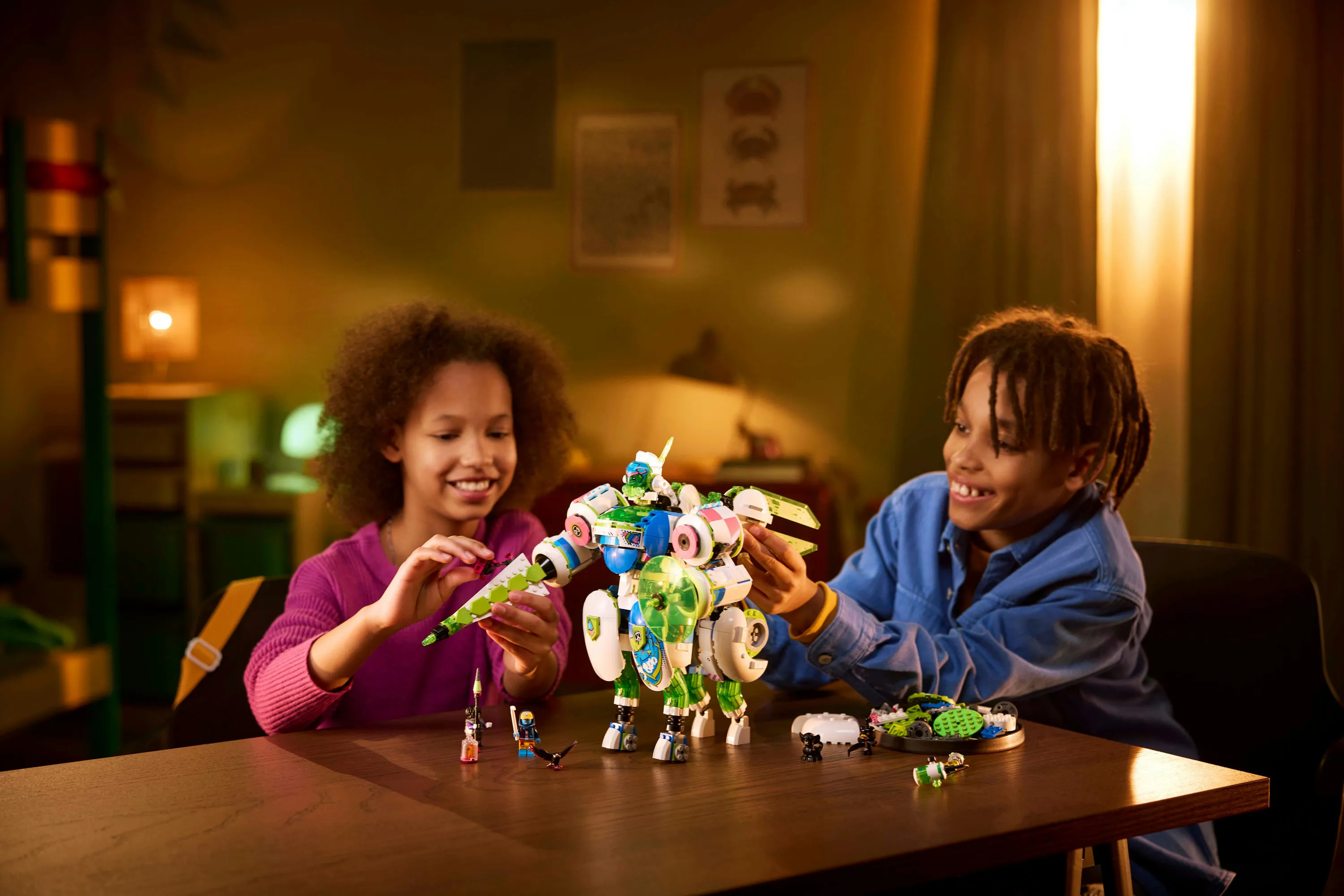 LEGO DREAMZzz Mateon and Z-Blob Knight Battle Robot 71485