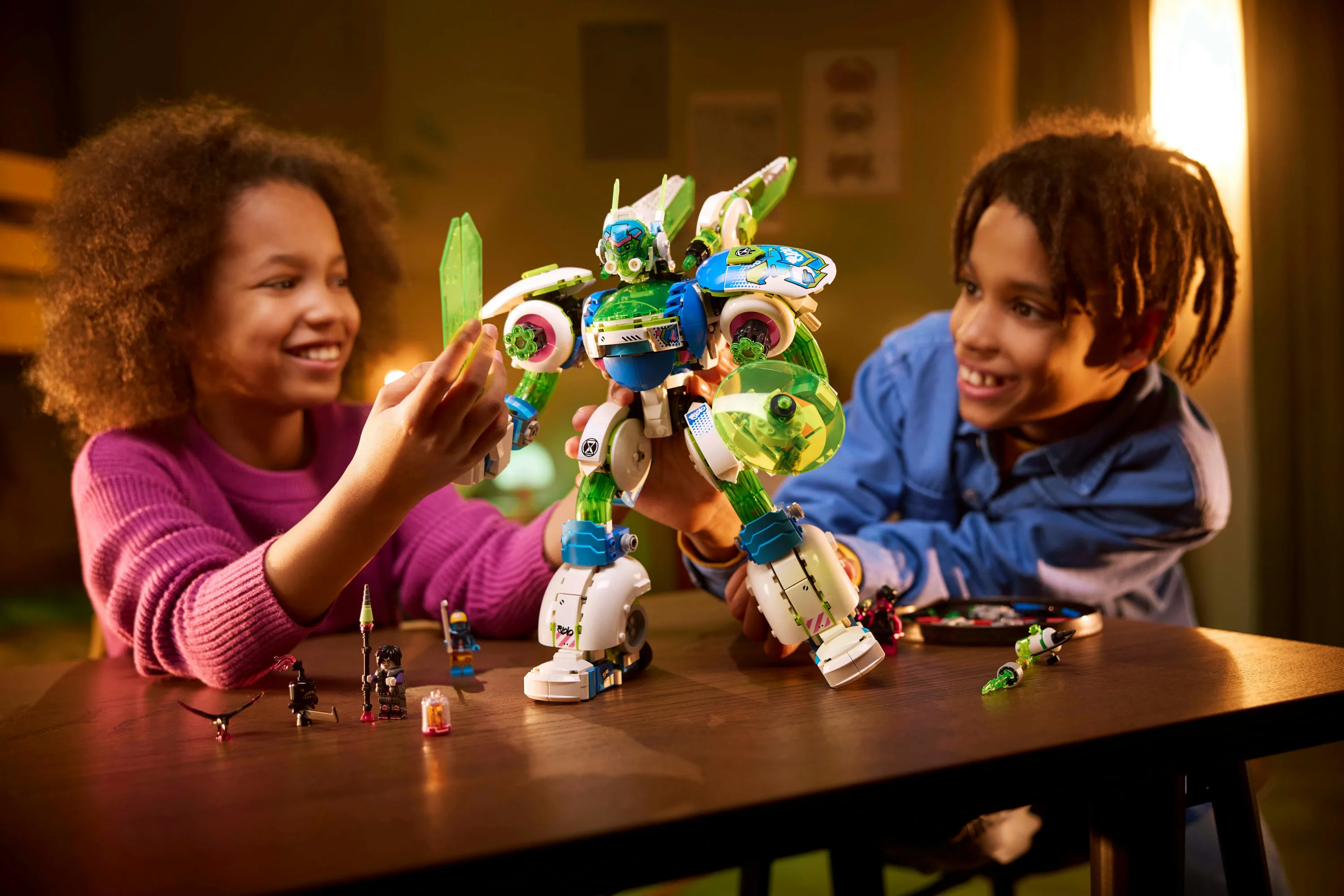 LEGO DREAMZzz Mateon and Z-Blob Knight Battle Robot 71485