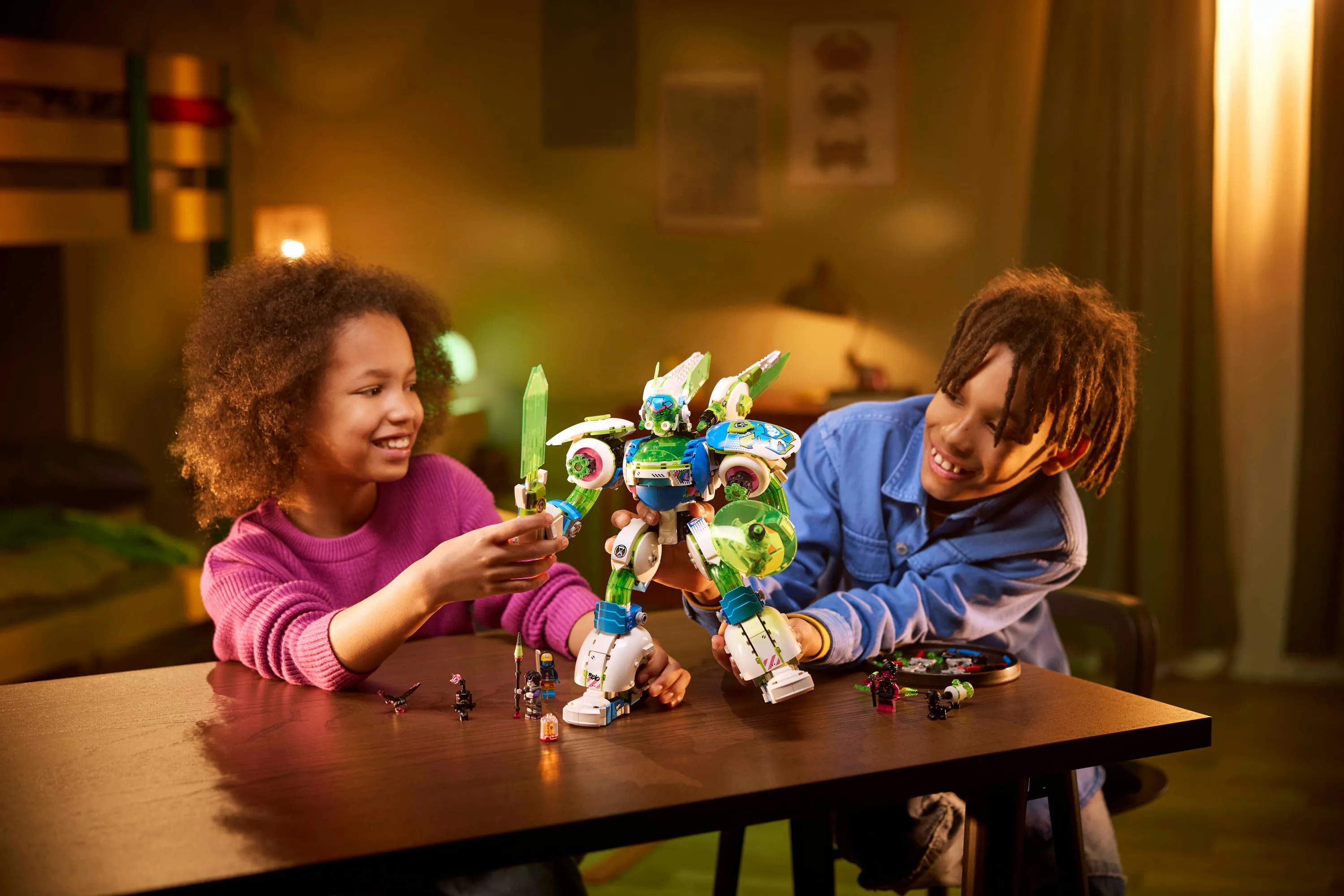 LEGO DREAMZzz Mateon and Z-Blob Knight Battle Robot 71485