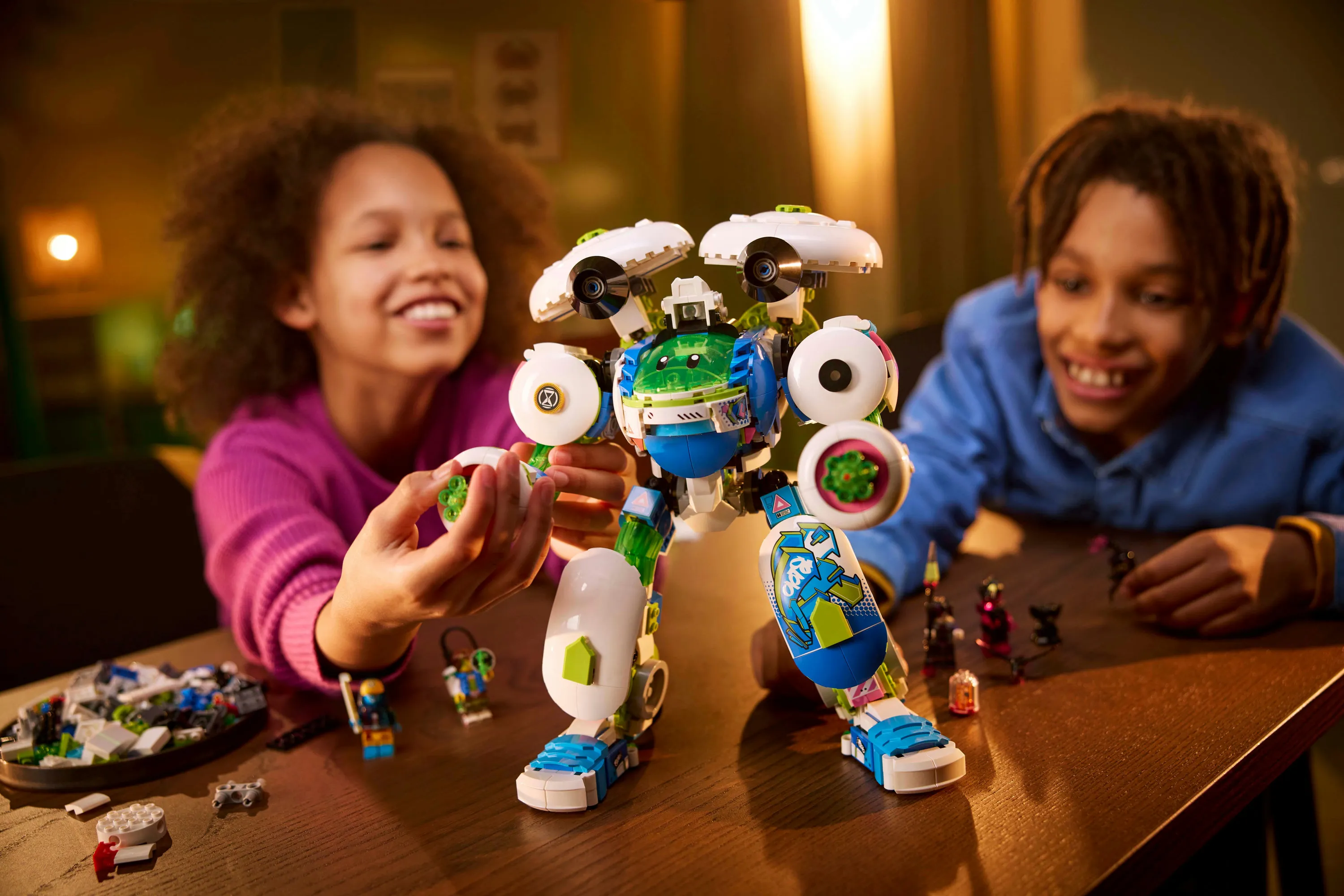 LEGO DREAMZzz Mateon and Z-Blob Knight Battle Robot 71485