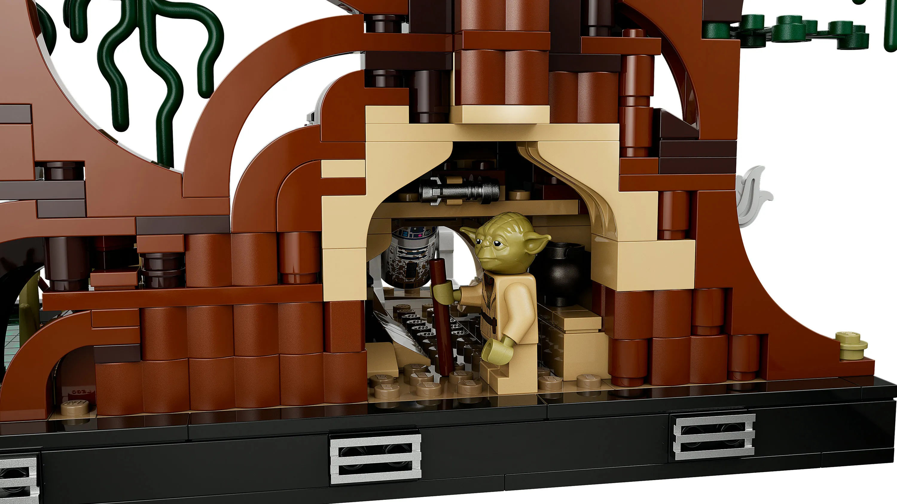 Lego Star Wars -Jedi-koulutus Dagobah-planeetalla -dioraama 75330