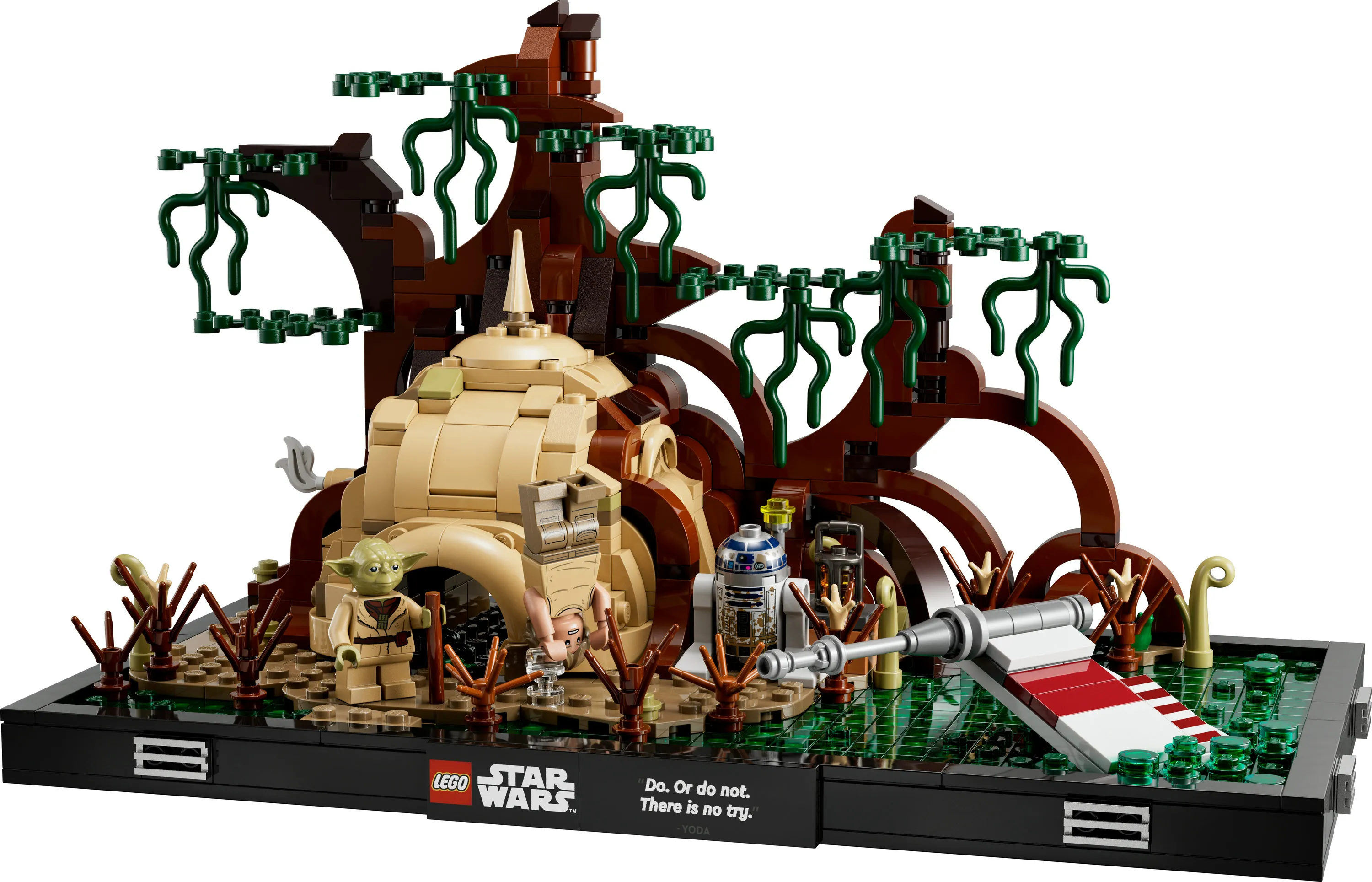 Lego Star Wars -Jedi-koulutus Dagobah-planeetalla -dioraama 75330