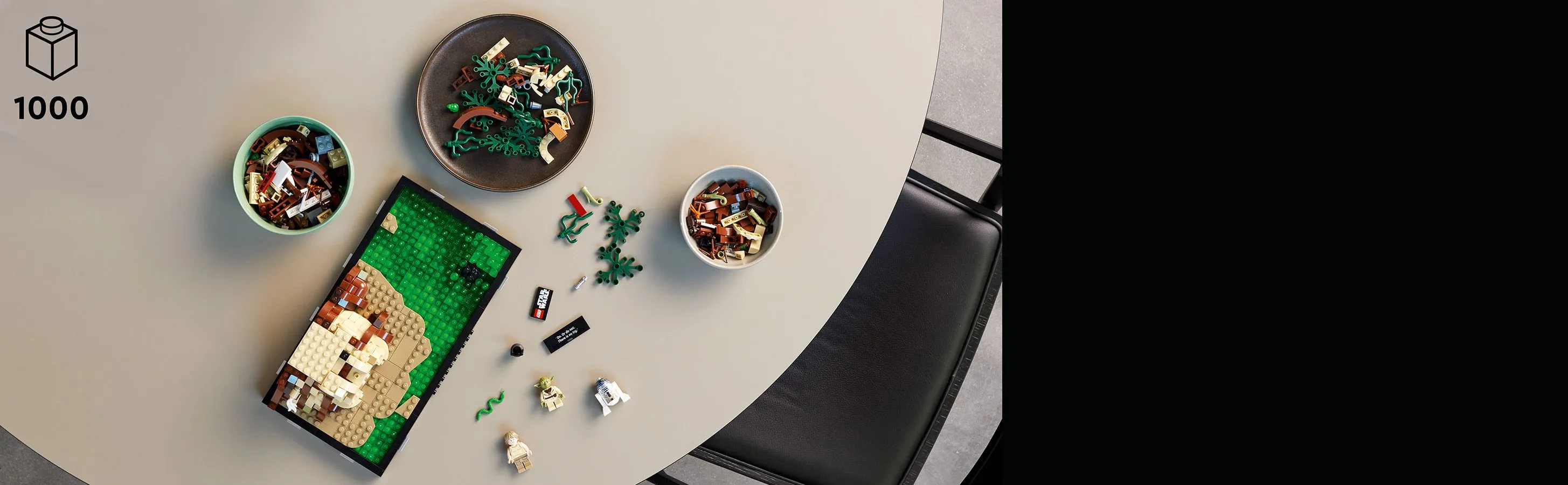Lego Star Wars -Jedi-koulutus Dagobah-planeetalla -dioraama 75330