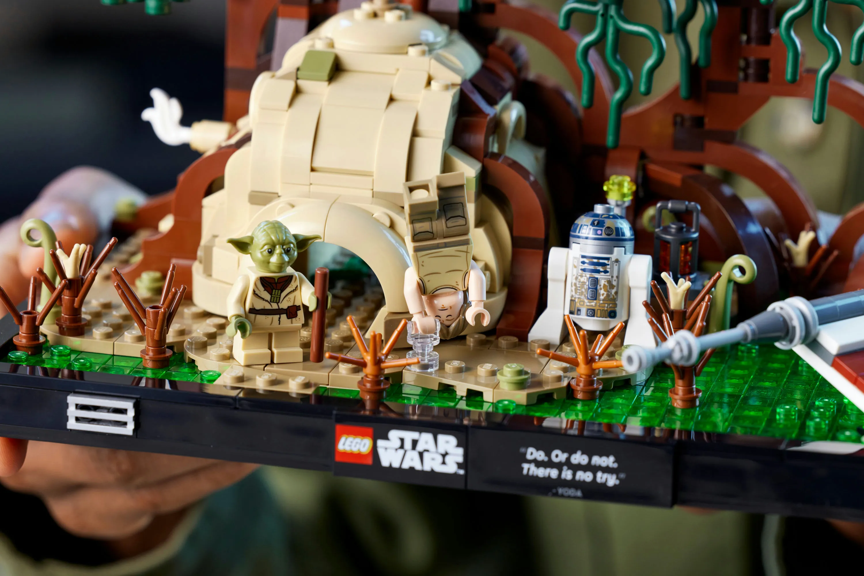 Lego Star Wars -Jedi-koulutus Dagobah-planeetalla -dioraama 75330