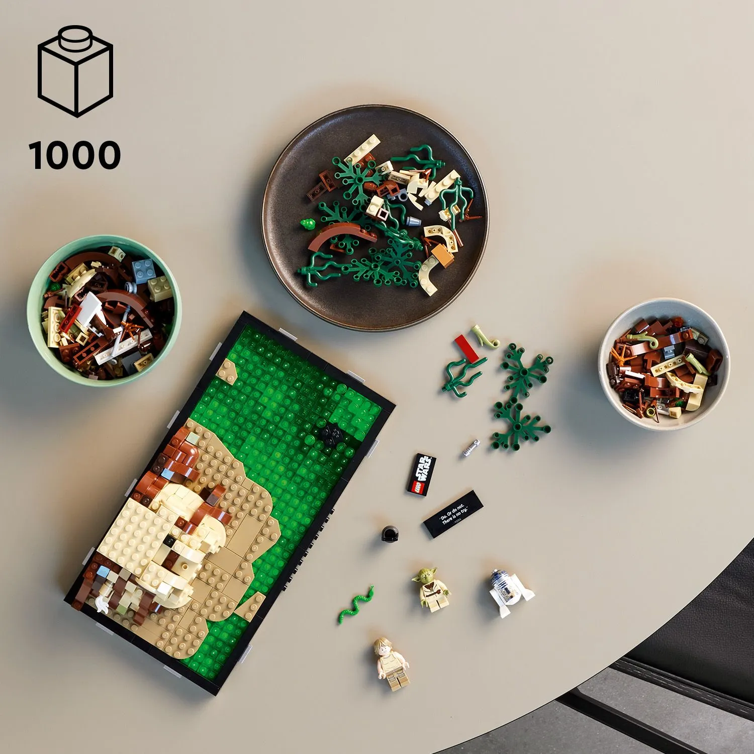 Lego Star Wars -Jedi-koulutus Dagobah-planeetalla -dioraama 75330